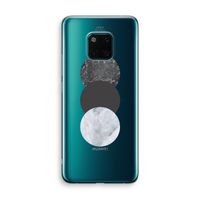 Marmeren cirkels: Huawei Mate 20 Pro Transparant Hoesje