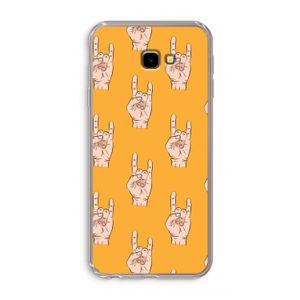 Rock: Samsung Galaxy J4 Plus Transparant Hoesje