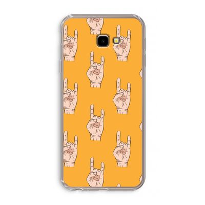 Rock: Samsung Galaxy J4 Plus Transparant Hoesje