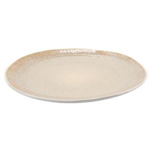 Dinerbord Ø27cm Beige White Tzia Doos A 6 Stuks