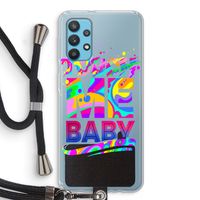 Touch Me: Samsung Galaxy A32 4G Transparant Hoesje met koord