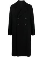 Rick Owens manteau New Bell en laine vierge - Noir - thumbnail