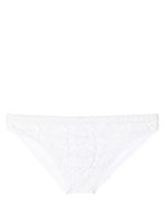 Amir Slama slip de bain en crochet - Blanc