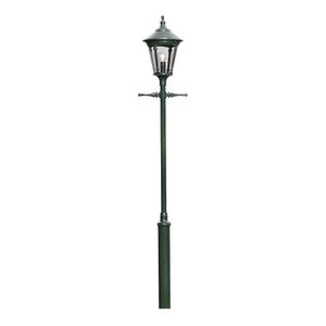 Lantaarnpaal Virgo Hercules groen 275 cm buitenverlichting konstmide 570-600+ 575-600