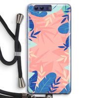 Tropisch: Honor 9 Transparant Hoesje met koord