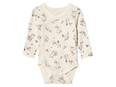lupilu Baby romper (Konijn/wit, 50/56)