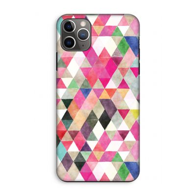 Gekleurde driehoekjes: iPhone 11 Pro Max Tough Case