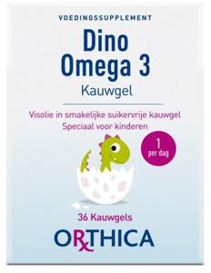 Orthica Dino omega 3 kauwgels (36 st)