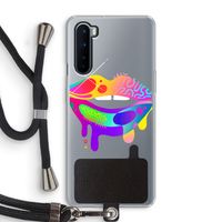 Lip Palette: OnePlus Nord Transparant Hoesje met koord