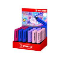 Markeerstift stabilo boss wildfl display groot ass | 30 stuks