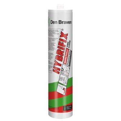 Zwaluw Hybrifix universele hybride lijm en kit - 290 ml koker - transparant