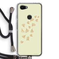 Falling Leaves: Pixel 3a Transparant Hoesje met koord