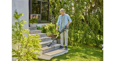 GARDENA AquaBrush Compact accu-multireiniger 02/18V P4A Solo vloerreiniger