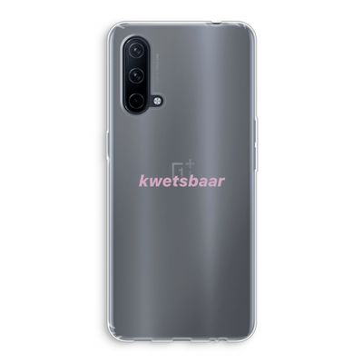 kwetsbaar: OnePlus Nord CE 5G Transparant Hoesje
