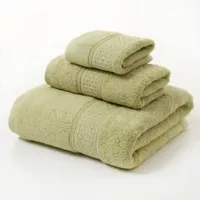 3-delige Luxe Katoenen Handdoekset, Ultra Zacht, Zeer Absorberend