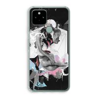 Camouflage de sommeil: Google Pixel 5 Transparant Hoesje