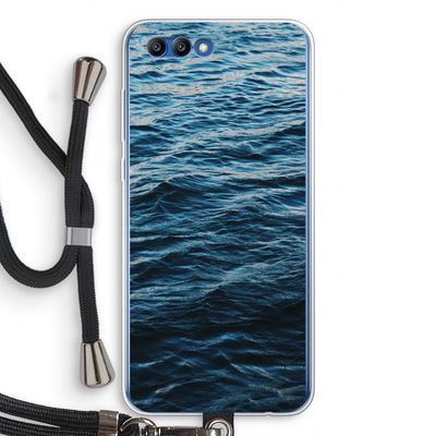 Oceaan: Honor 10 Transparant Hoesje met koord