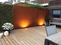 Gerofence Cortenstaal Corten Alium Schutting Lengte: 1000 Breedte: 5 Hoogte: 1800 - Geroba - thumbnail