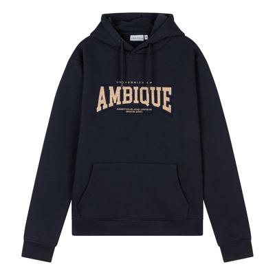 Ambique winter hoodie jongens - Vincent - navy blauw