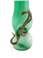 Vanessa Mitrani vase en verre Cobra (400 mm) - Vert - thumbnail