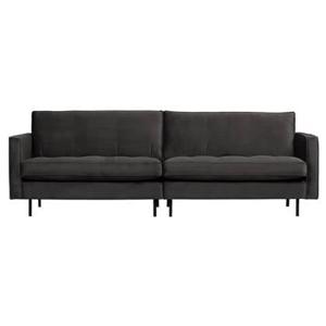 BePureHome Rodeo Classic 3-zitsbank - Velvet - Antaciet