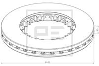 Pe Automotive Remschijven 106.211-00A - thumbnail