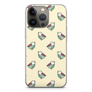Vogeltjes: iPhone 13 Pro Transparant Hoesje