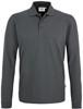 Hakro 820 Long-sleeved polo shirt Classic - Graphite - M