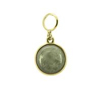 Qoss Kettinghanger Sylvia 20 mm Mosgroen | Goud