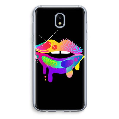 Lip Palette: Samsung Galaxy J5 (2017) Transparant Hoesje
