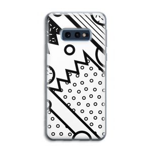 Pop Art #4: Samsung Galaxy S10e Transparant Hoesje