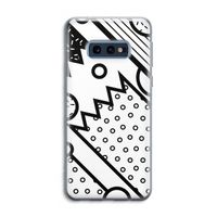 Pop Art #4: Samsung Galaxy S10e Transparant Hoesje