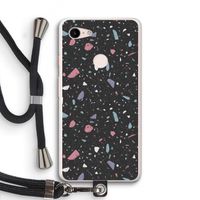 Terrazzo N°16: Pixel 3 XL Transparant Hoesje met koord