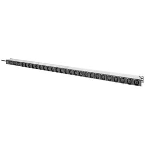 Digitus DN-95450 19 inch Stekkerdoos voor patchkast Apparaatcontactdoos C13 10A Geschikt voor kastdiepte: vanaf 300 mm Zwart