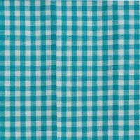 Vaessen Creative • coco-ton katoen stof 45x50cm basic turkoois ruit