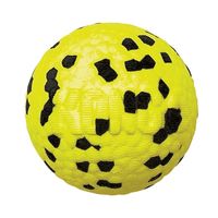 Kong reflex ball - hondenspeelgoed - zwart geel large