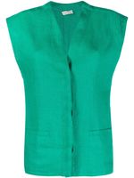Versace Pre-Owned débardeur à col v (années 1970) - Vert