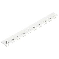 Wieland Electric 04.858.0853.0 Opschriftstroken Wit 25 stuk(s)