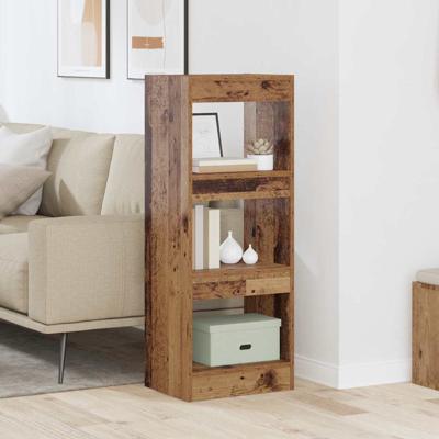Boekenkast Oud hout 40 x 30 x 103 cm Bewerkt hout