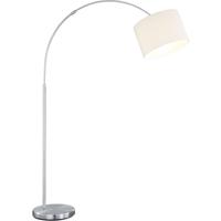 Verstelbare LED Vloerlamp - E27 Fitting - Rond - Mat Wit Aluminium