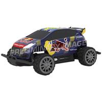 Carrera RC 370183022 Red Bull Peugeot WRX 208 1:18 RC modelauto voor beginners Elektro Rallywagen