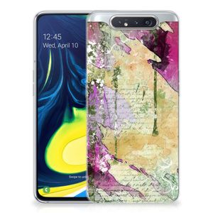 Hoesje maken Samsung Galaxy A80 Letter Painting