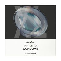 Satisfyer Condooms - Maat XL - 60mm - 100 Stuks