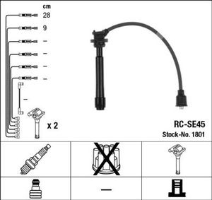 Bougiekabelset RCSE45