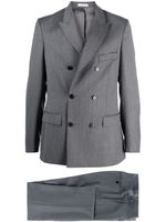 FURSAC double-breasted virgin-wool suit - Gris