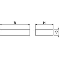 OBO Bettermann 7218162 Afdichtingsstrip 1 stuk(s)