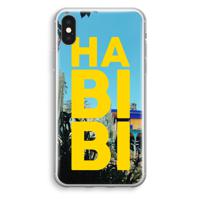Habibi Majorelle : iPhone XS Transparant Hoesje