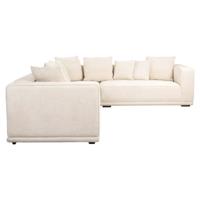 Hoekbank Lusso beige chenille