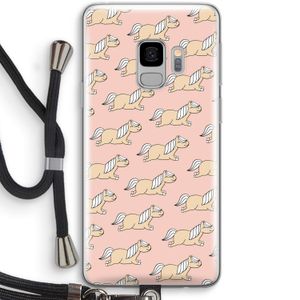 Ponys: Samsung Galaxy S9 Transparant Hoesje met koord