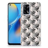 OPPO A74 4G | TPU Hoesje | Salamander Grey